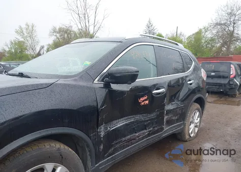 2016 Nissan Rogue Sv from USA, damaged, VIN KNMAT2MV0GP603383